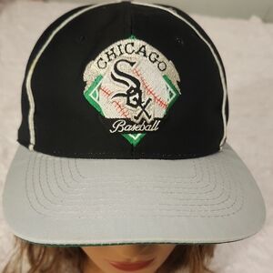 The Game Black and White Cap